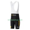 Fietsbroek Kort met Bretels 2018 LottoNL-Jumbo N001